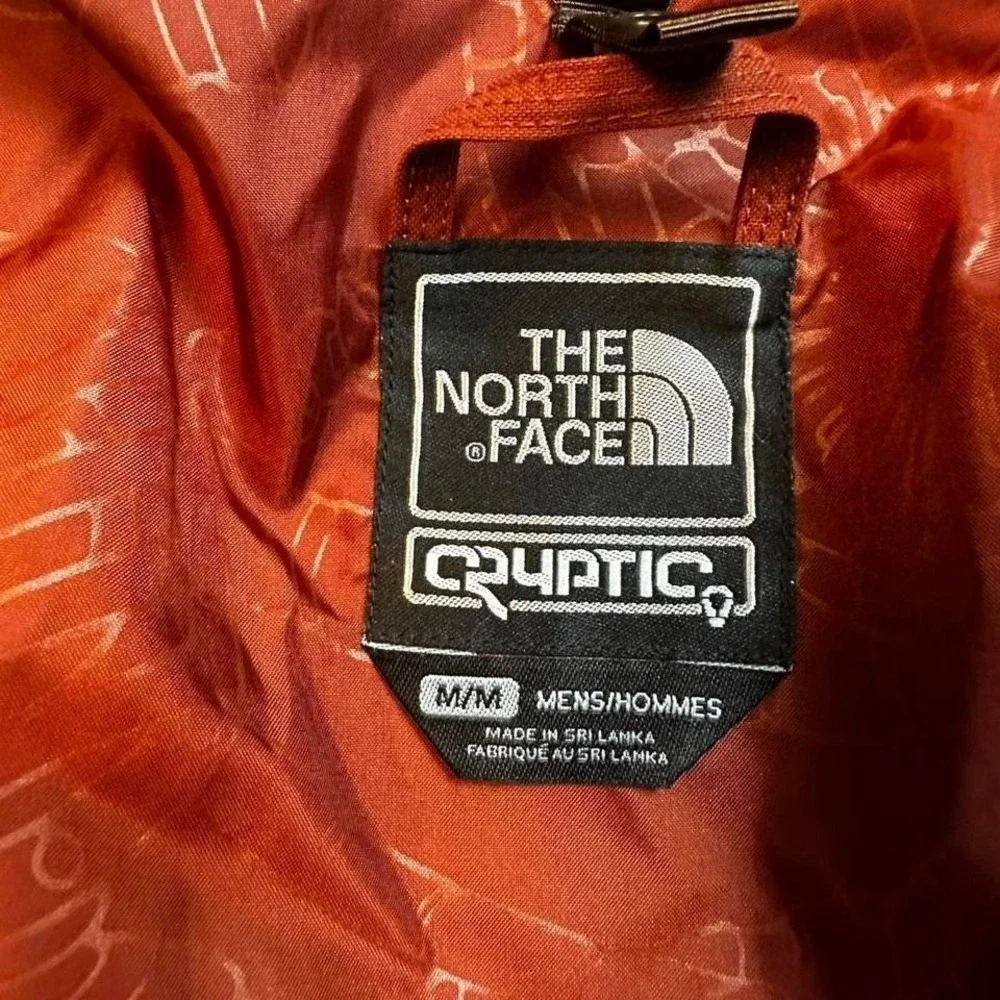 THE NORTH FACE Cryptic Jacket Recco Rescue Hyvent Mens medium Parka